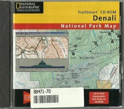 Denali - National Park Map Cd-rom - $16.22