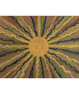 Painting Abstract Original Direct From Signed By Artist Sun Collectible Art - $6,683.67 MXN
