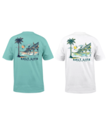 Mens Salt Life Pierside Graphic Short Sleeve T-Shirt - 3XL/XLT/Large Tal... - $408.22 MXN