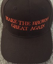 Make The Browns Great Again Hat Nfl Football Cleveland Browns 2019 Embroidered - $17.47