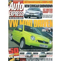 Auto Express Magazine - 9-15 September 1998 Issue 516 &#39;vw Mini Driven&#39; - £3.05 GBP