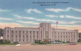 Fire Insurance Company Manchester New Hampshire NH Postcard C27 - £2.34 GBP