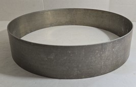SS 11 1/8 x 2 1/4 Cake Mousse Mould Mold Ring Kitchen Bakery Baking Tool... - $166.03 MXN