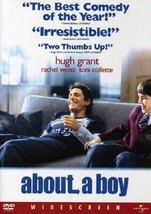 About a Boy...Starring: Hugh Grant, Rachel Weisz, Toni Collette (used DVD) - $12.00