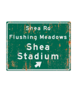 Retro Shea Stadium New York Highway Metal Sign - $628.30 MXN+
