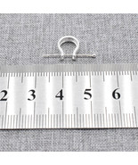 1 Sterling Silver Pendant Bail with 20mm Ball Pin 925 Silver U Shape Pin... - $27.69 CAD