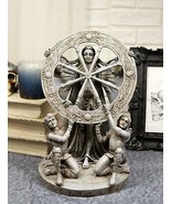 Ebros Celtic Moon Goddess Arianrhod Statue 11&quot;H Cosmic Wheel Of The Year... - $96.04 CAD