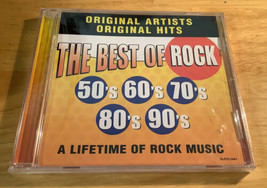 The Best of Rock: 50&#39;s 60&#39;s 70&#39;s 80&#39;s 90&#39;s, a Lifetime of Rock Music - Music CD - £7.57 GBP
