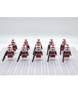 10pcs Coruscant Guard ARF troopers Star Wars Minifigures Set - £19.17 GBP