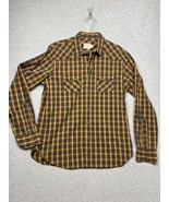 Vintage Brooks Brother Mens Western Plaid Pearl Snap Shirt XL Button Up ... - £30.62 GBP