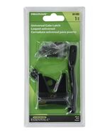Hardware Essentials 851365 Steel Security Bar Cd-Univ Gate Latch Black - $35.04