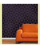 Geometric Stencil Out Of The Box  LG - Reusable stencils for accent wall... - $63.11 CAD