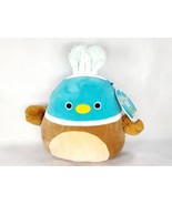 New! 8” Squishmallow Daksa Mallard Duck with Bunny Ears 2021 Easter - $342.49 MXN
