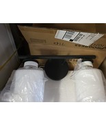 Progress Lighting Replay 2-Light Textured Black Etched Glass Bath Vanity... - $534.54 MXN