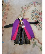 NEW Disney&#39;s Frozen 2 Anna Dress 2pc Cape Costume Dress Up Size 4-6X Pre... - $31.17 CAD