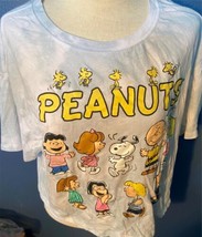 T-shirt Charlie Brown Lucy Snoopy Peanuts Woodstock Adult XXL Crop Top T... - $23.14