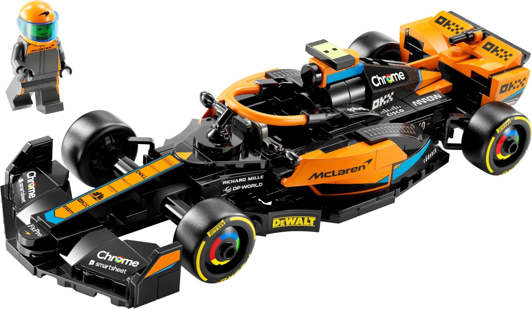 LEGO speed champions 76919 2023 McLaren Formula 1 Race Car - $79.00