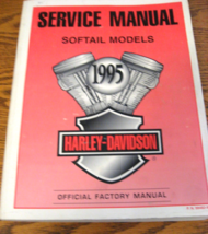 1995 Harley-Davidson Service Shop Manual Catalog Softail FX FL Xlnt - £90.03 GBP