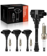 Set of 4 Ignition Coil Pack and Iridium Spark Plugs Compatible with APM - €130,66 EUR