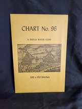 Vtg rare Babs Fuhrmann petit point Chart No. 96 Dutch Water Scene 100x150 - £18.62 GBP