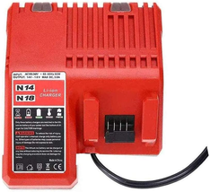 Lithium-Ion Battery Charger Multi Voltage Charger Replacement for Milwauke - $79.24 CAD