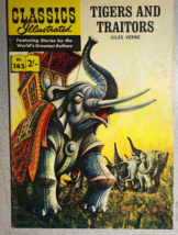Classics Illustrated #145 Tigers &amp; Traitors (Hrn 141) Australian Comic VG+/FINE- - £23.73 GBP