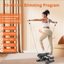 Home Exercise Mini Stepper With Resistance Bands and LCD Monitor 330LBS ... - $99.00