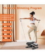 Home Exercise Mini Stepper With Resistance Bands and LCD Monitor 330LBS ... - $135.14 CAD