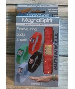MagnaSpirit ~ Ion Charged Bracelet ~ Red ~ Medium ~ Mind ~ Body &amp; Spirit - £11.71 GBP