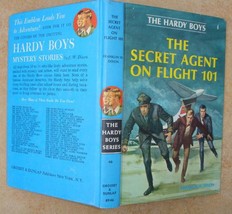 Hardy Boys 46 The Secret Agent on Flight 101 early matte PC Franklin W. Dixon - £9.54 GBP