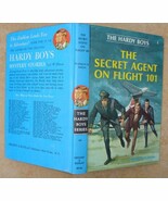 Hardy Boys 46 The Secret Agent on Flight 101 early matte PC Franklin W. ... - $16.39 CAD