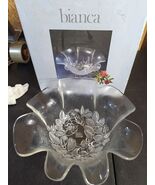 Mikasa BIANCA Crystal Schale Bowl Hostess Original Walther Glas Germany - €24,70 EUR