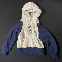 Mickey Mouse Disney Casuals 2 Tone Child Small 2-4 Hoodie Pre Owned Vintage 80s - £13.44 GBP