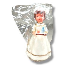 Vintage Red Cross Nurse Figure Plastic Wilton Cake Topper Reusable New  - £12.74 GBP