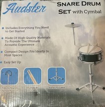 Audster Snare Drum Set Cymbals Kit New -Open Box - £72.15 GBP