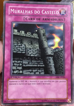 Yu-gi-oh Muralhas Do Castelo Castle Walls Common 1st Ed Portuguese DIK-P... - $5.99