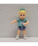 Playskool Dollhouse Miniature Blonde Baby Girl Doll Figure With Bottle - £10.34 GBP