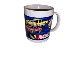 2004 Nascar Full Throttle Race Cars Track Tea Coffee Mug Cup - £3.95 GBP