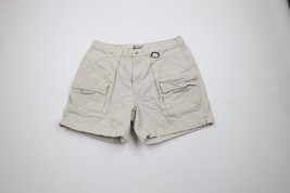 Vintage Columbia Womens Large Spell Out Canvas Above Knee Hiking Cargo S... - $39.55
