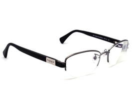 Coach Eyeglasses HC 5059 Kacey 9017 Dark Silver/Black Half Rim Frame 50[]18 135 - £31.96 GBP