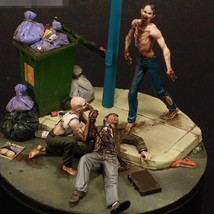 1/35 Resin Model Kit Zombie Dead (only 3 figures) Unpinted - £14.31 GBP