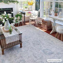 Albuquerque Area Rug Machine Woven Traditional Design in Light Gray Gray - $58.52+