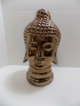 NEW Ceramic Buddha Head Sculpture Figurine Statue Zen Home Decor - $27.69