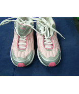 Womens Danskin Freestyle Pink Silver lace sneakers Tennis running Shoes ... - $67.68 CAD