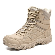Winter New Men&#39;s Military Boots High Quality Special Forces Desert Boots Militar - £77.54 GBP