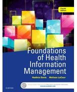 Foundations of Health Information Management by Melissa LaCour and Nadin... - $10.00