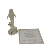 Lenox Collections Classic Ivory Fine China &amp; Gold Dolphin Figurine with COA - $19.59