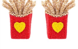 Deepa Gurnani fries earrings in Multi - size One Size - £93.93 GBP