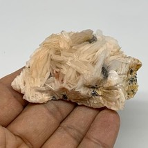 90g, 2.6&quot;x1.5&quot;x1&quot;, Barite With Cerussite on Galena Mineral Specimen, B33537 - £13.97 GBP