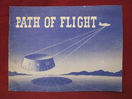 Vintage 1946 Path of Flight Practical Navigation with Map - $29.69